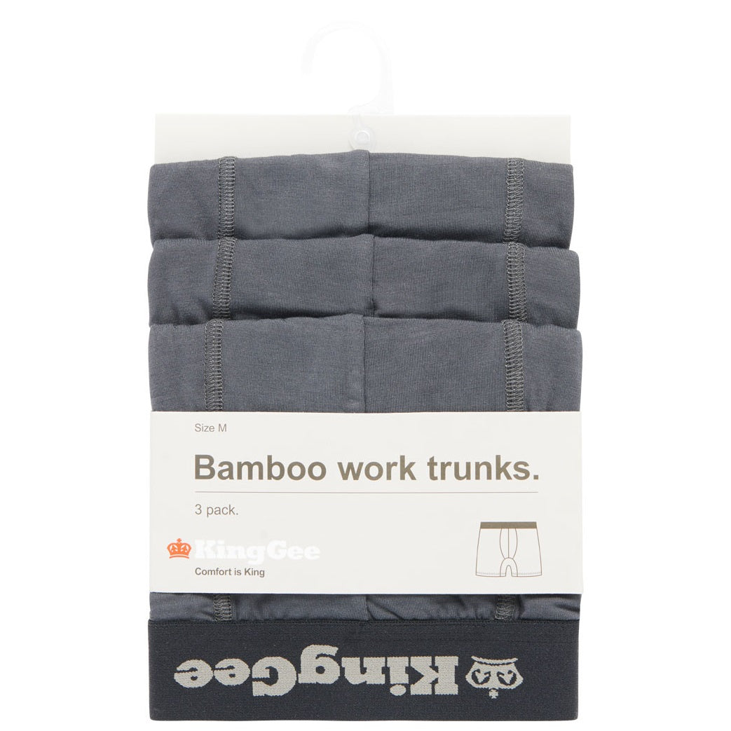 KingGee K19005 Bamboo Work Trunks 3 Pack