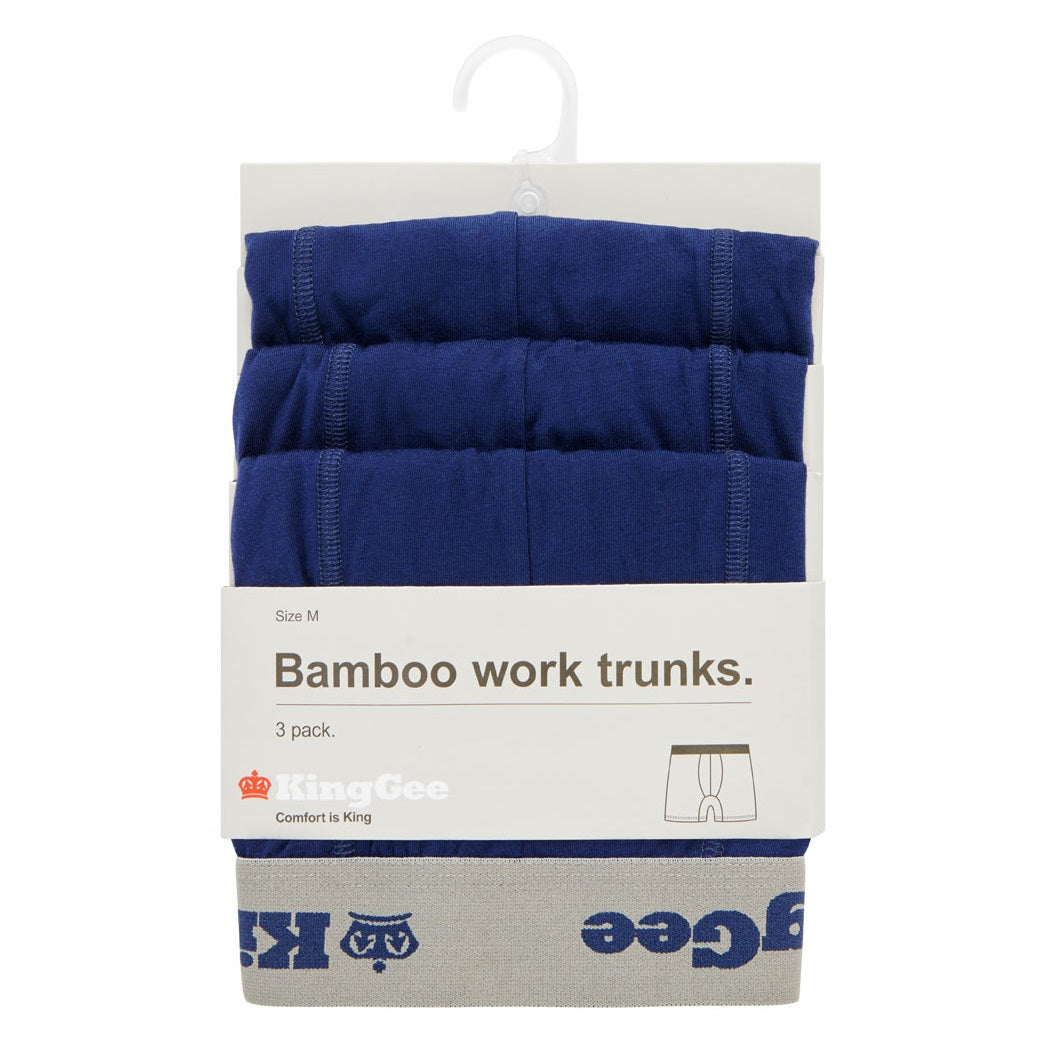 KingGee K19005 Bamboo Work Trunks 3 Pack