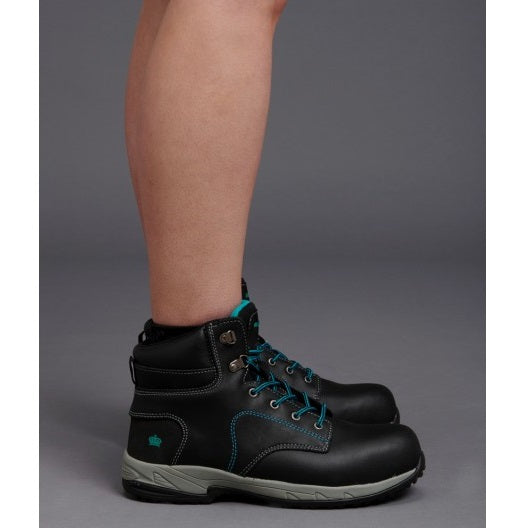 KingGee K27360 Tradie Ladies Side Zip Composite Safety Boot
