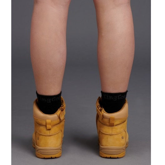 KingGee K27380 Tradie Ladies Side Zip Composite Safety Boot