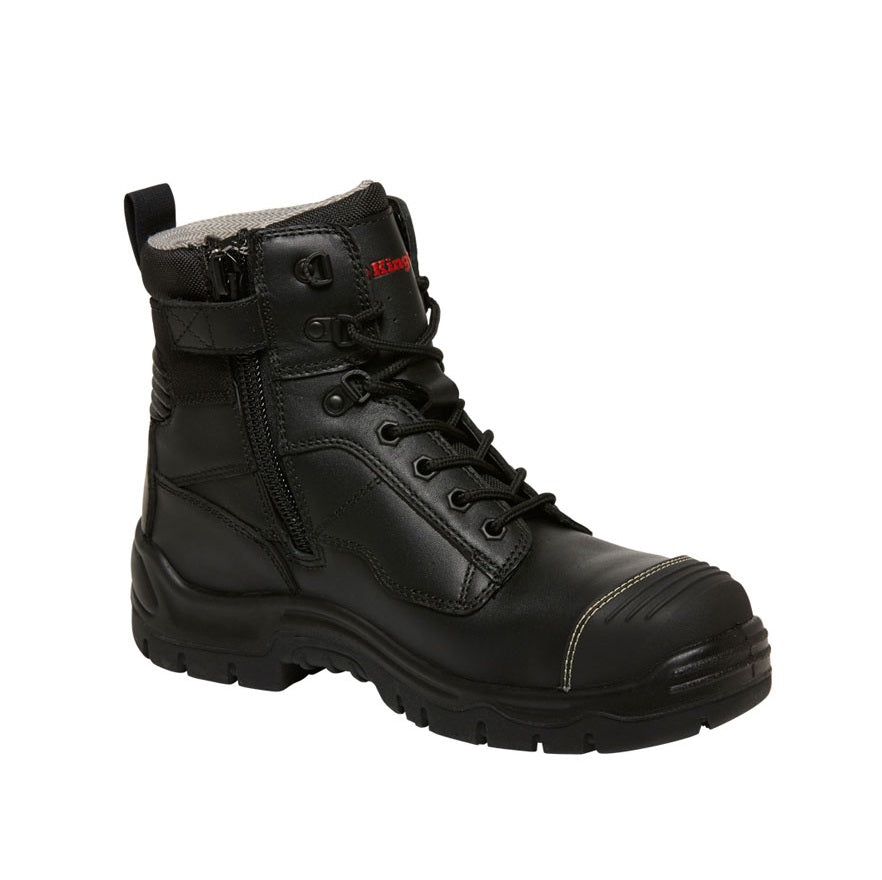 KingGee K27890 Phoenix 6Z 150mm Side Zip Black