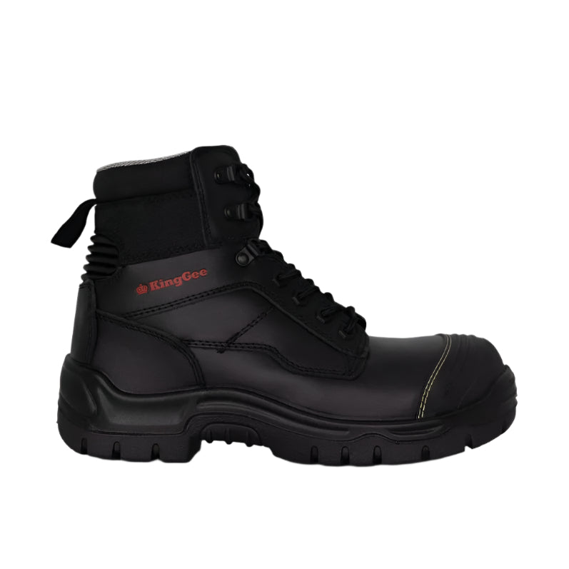 KingGee K27890 Phoenix 6Z 150mm Side Zip Black