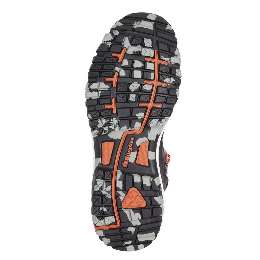 KingGee K27951 Terra Firma Burnt Safety Boots