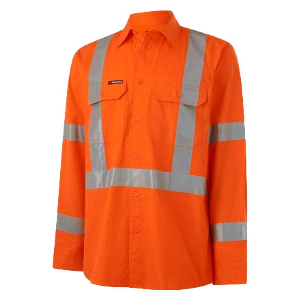 KingGee K54016 Workcool Vented NSW Rail Shirt