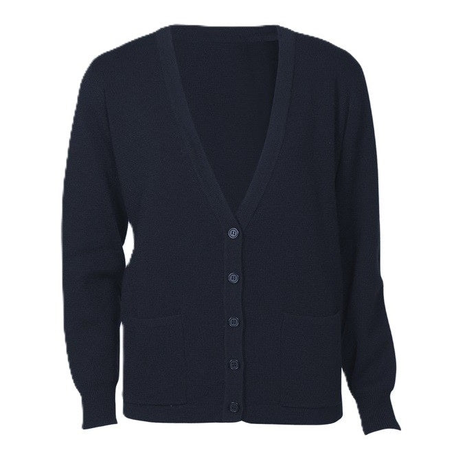 Biz Collection LC8008 Ladies Woolmix Knit Cardigan - Navy - Alternative Front View