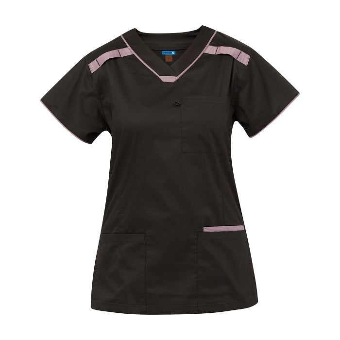 Medi 8 M88026 Womens Stretch Scrub Top