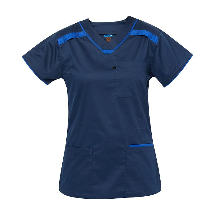 Medi 8 M88026 Womens Stretch Scrub Top
