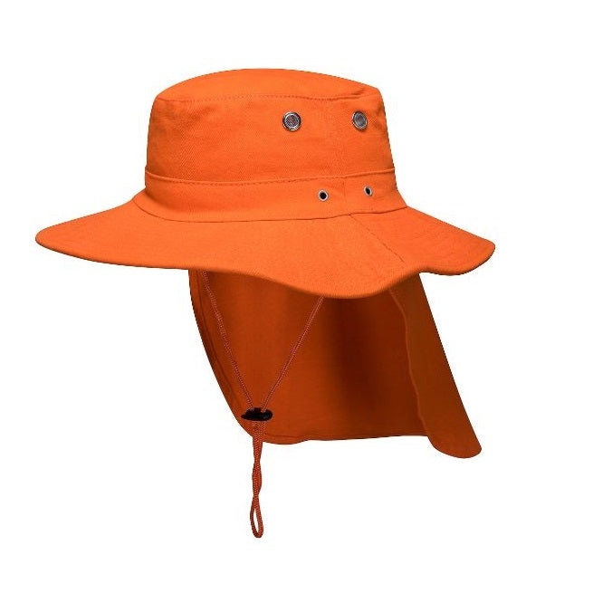 Portwest MC601 Wide Brim Hat With Flap
