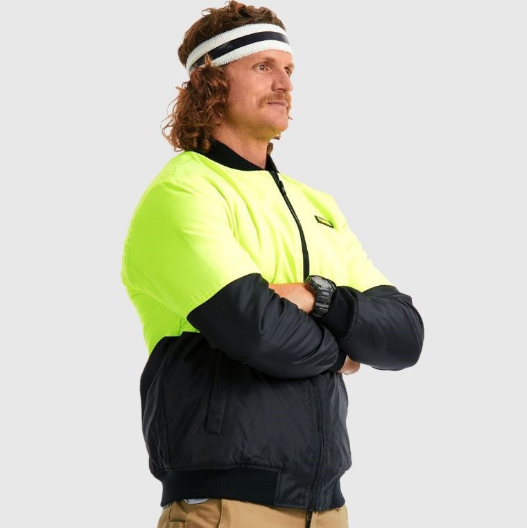 Tradie MJ5533SI Hi Vis Bomber Jacket