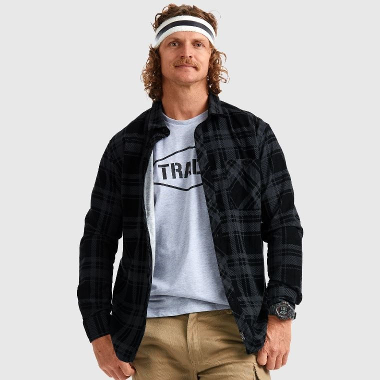 Tradie MJ5759ST Off Duty Flannel Shirt