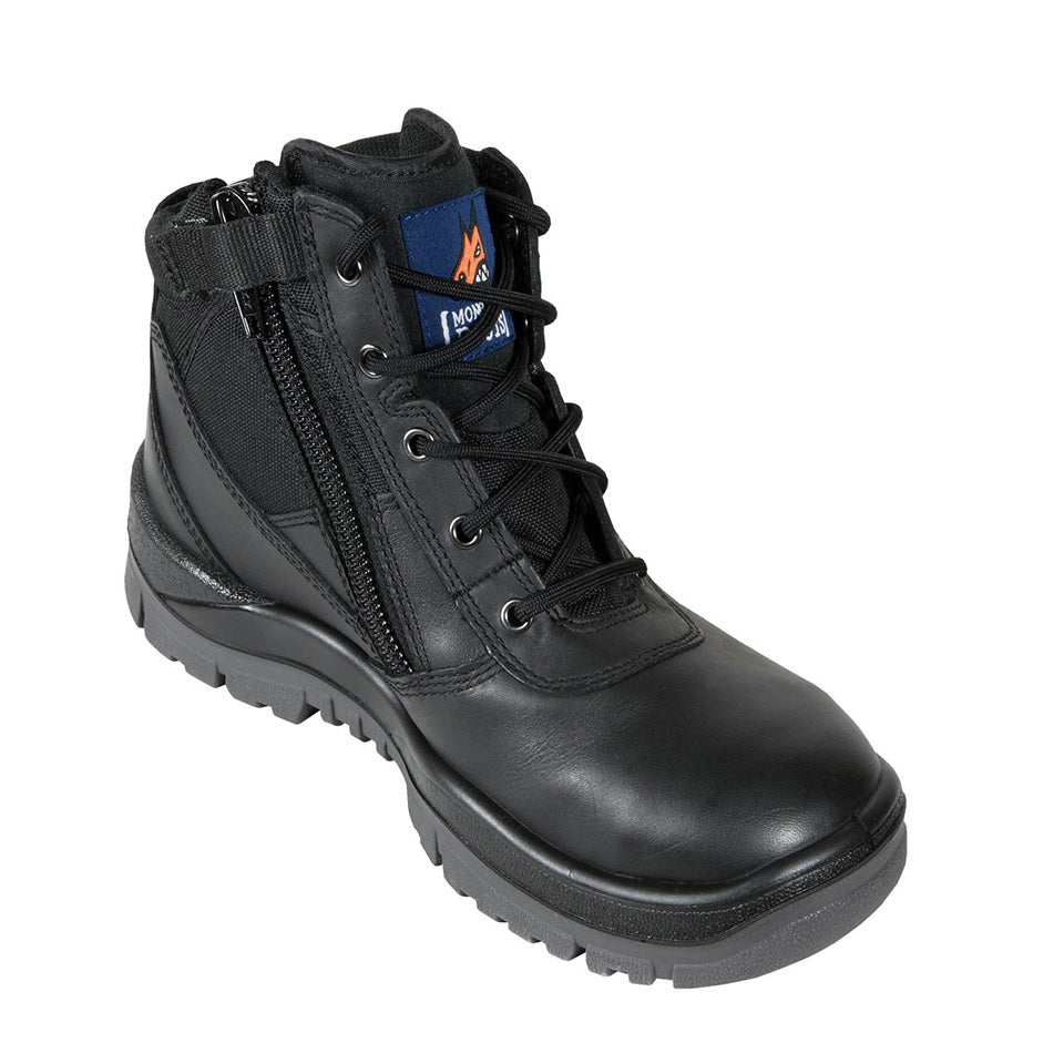 Mongrel 261020 Black ZipSider Safety Boot