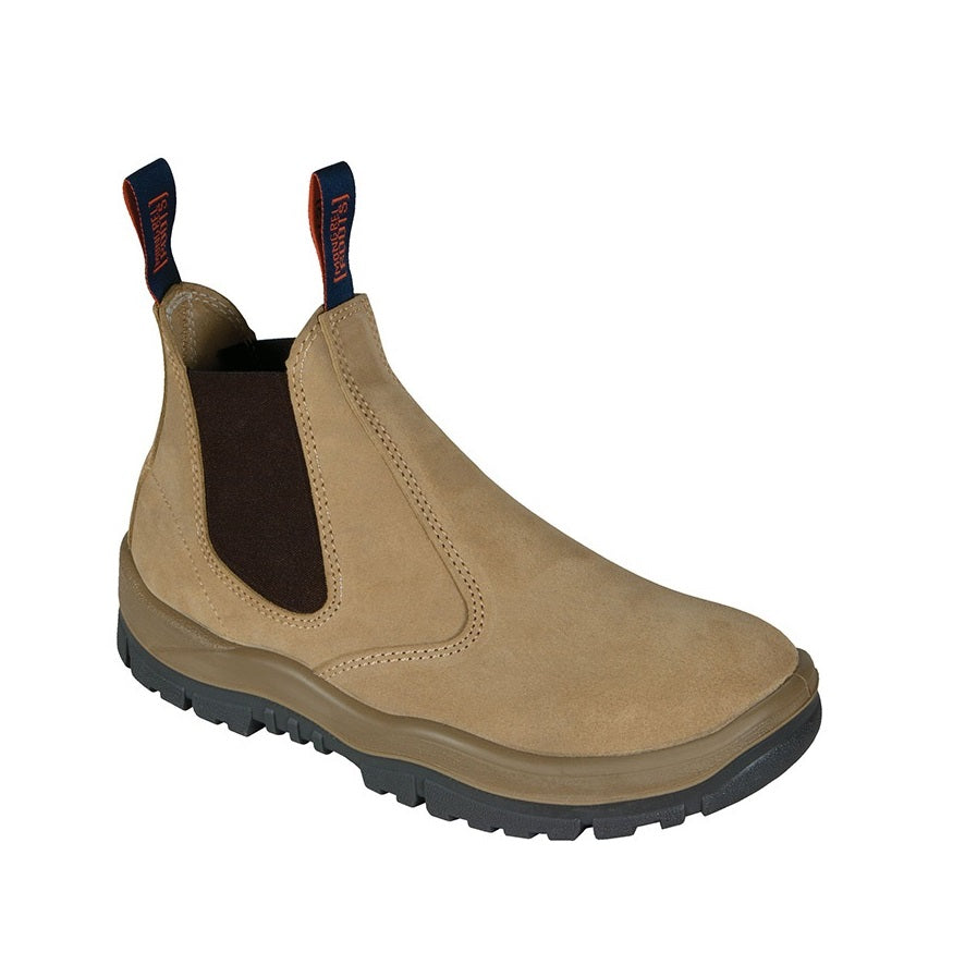 Mongrel 916040 Wheat Suede Non Safety Elastic Sided Boot