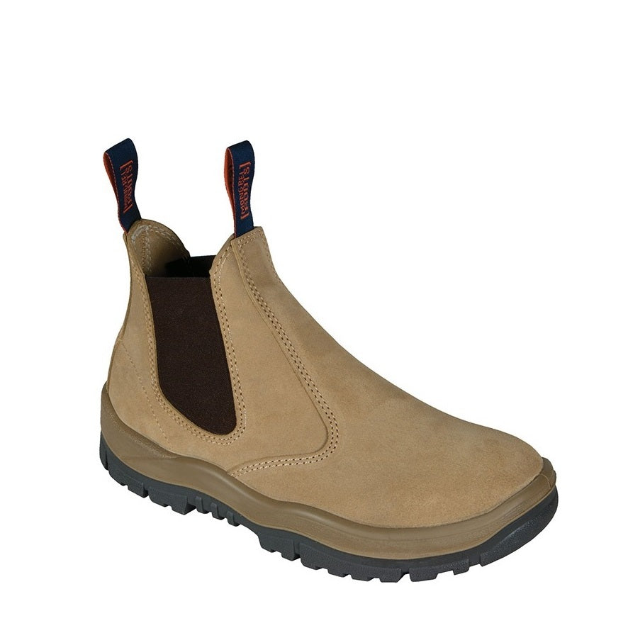 Mongrel 916040 Wheat Suede Non Safety Elastic Sided Boot