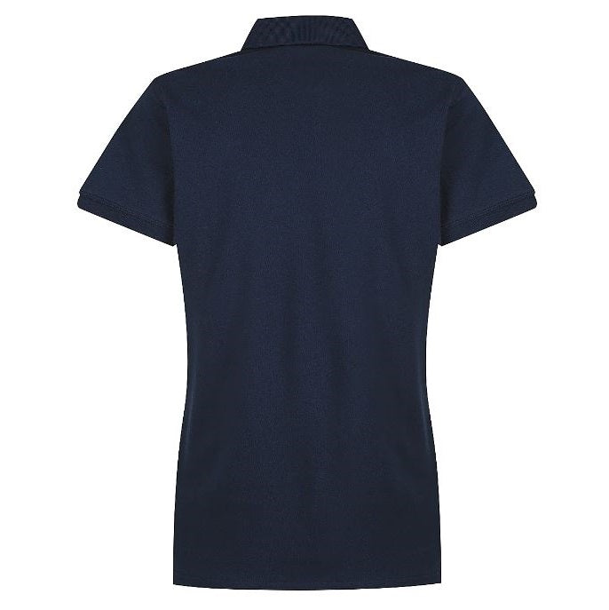 Aussie Pacific N2315 Claremont Ladies Work Polo colour Navy -Back view