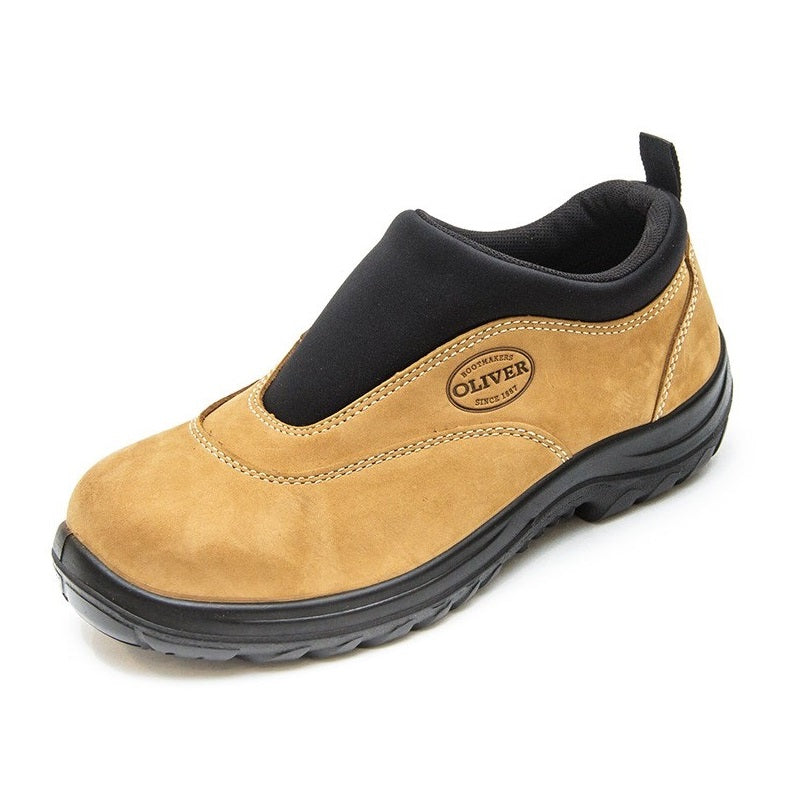 Oliver 34-615 Wheat Slip On Safety Shoe Steel Toe