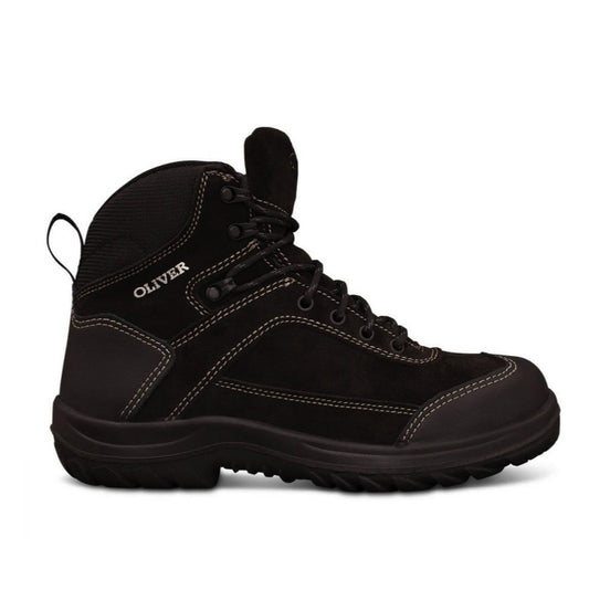 Oliver 34-623 Black Laced Ankle Safety Jogger