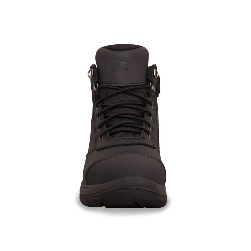 Oliver 34-660 Black Safety Toe Boots
