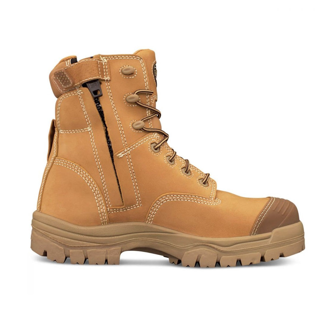 Oliver 45-632Z Wheat Zip Side Composite Safety Boot