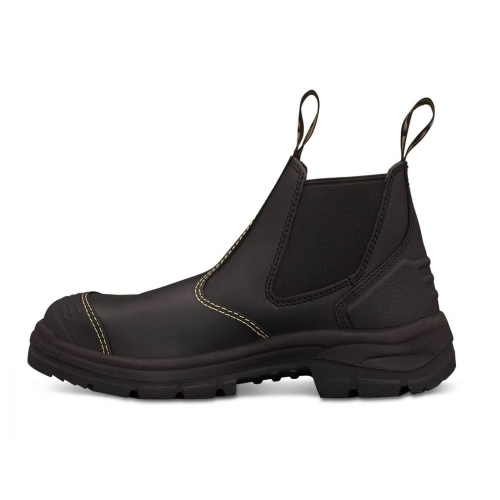 Oliver 55-320 Black Elastic Sided Safety Boot