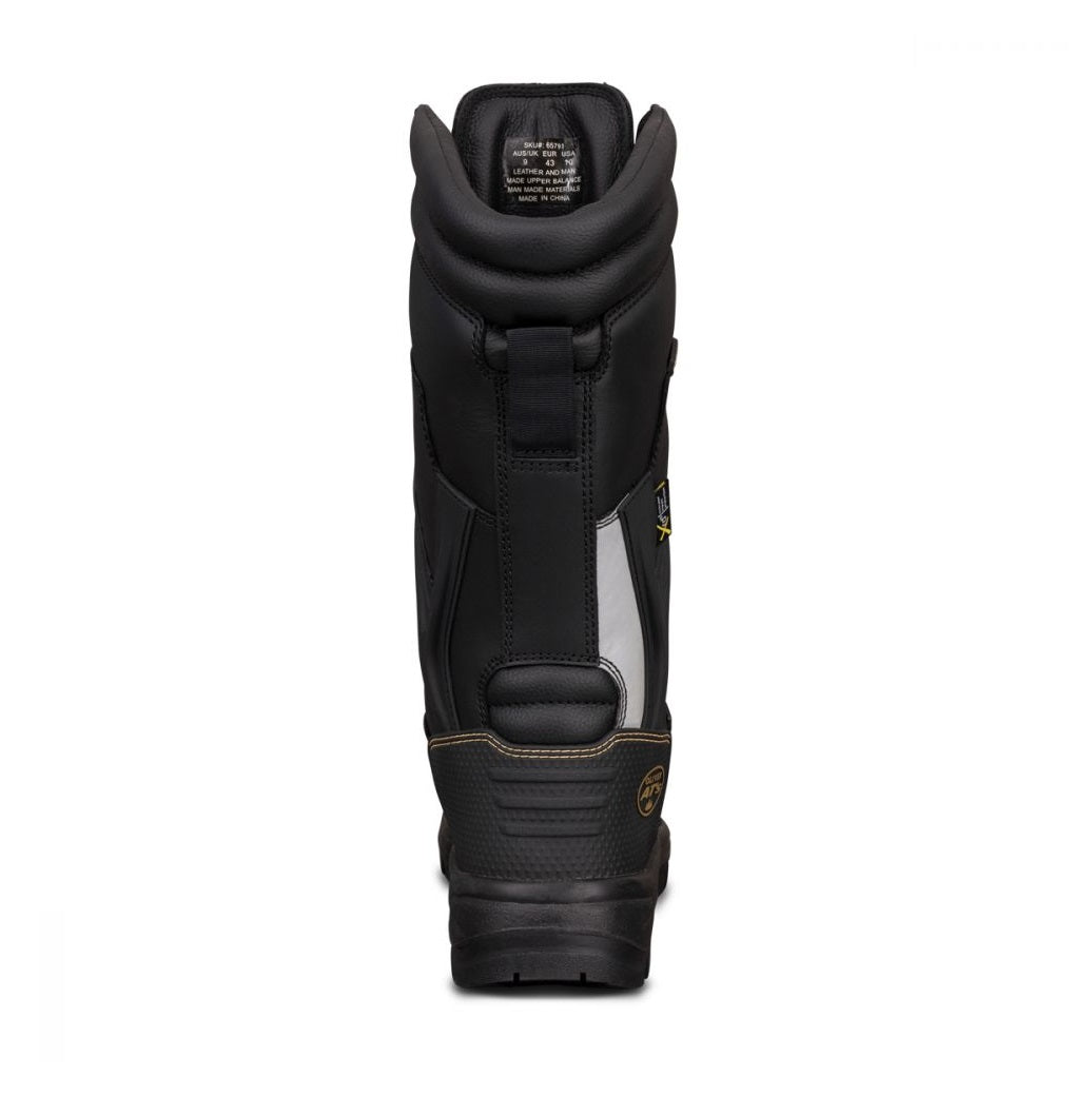 Oliver 65-791 Black 350Mm Zip Front Waterproof Mining Safety Boot