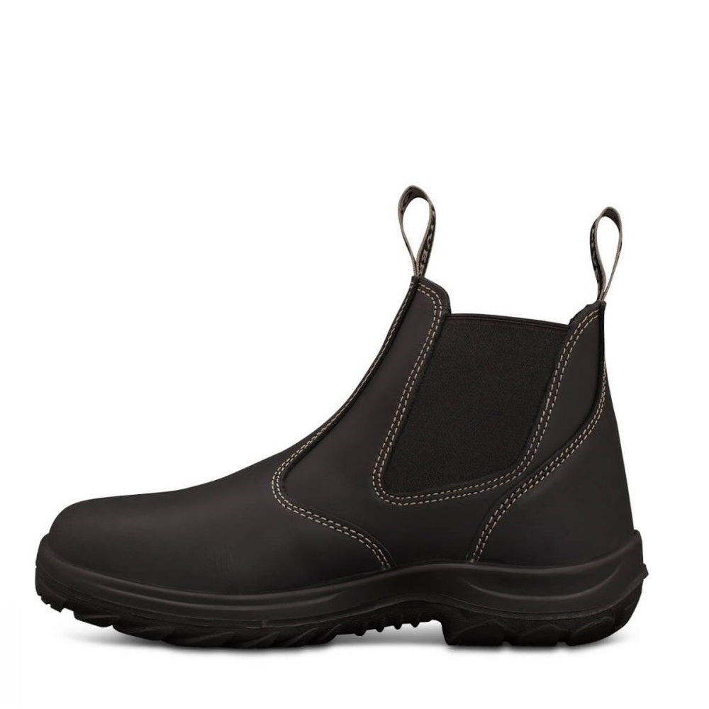 Oliver 26-620 Black Elastic Sided Non Safety Boots