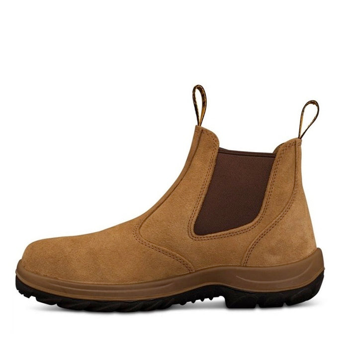 Oliver 34-624 Beige Elastic Sided Safety Boot