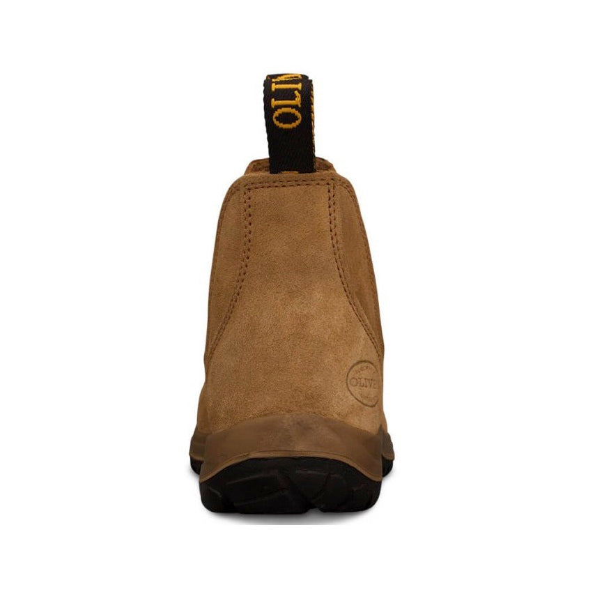 Oliver 34-624 Beige Elastic Sided Safety Boot