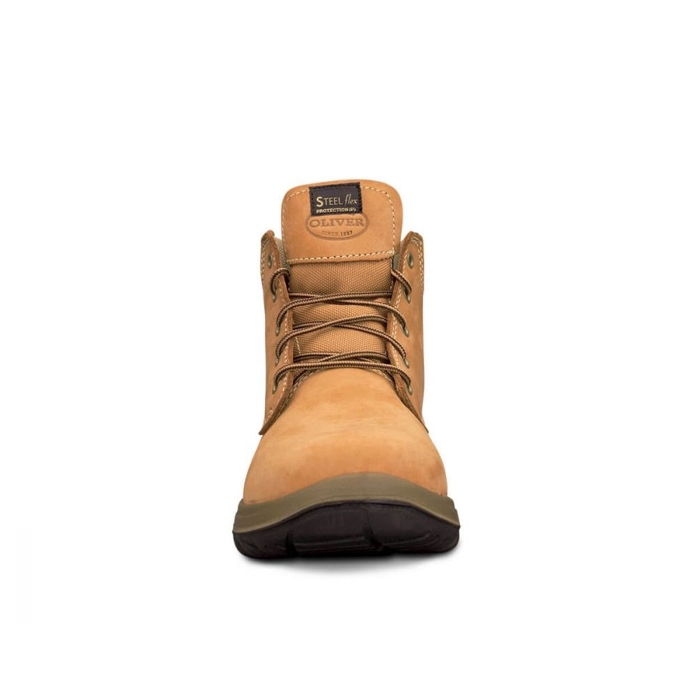 Oliver 34-632 Wheat Lace Up Ankle Safety Boot