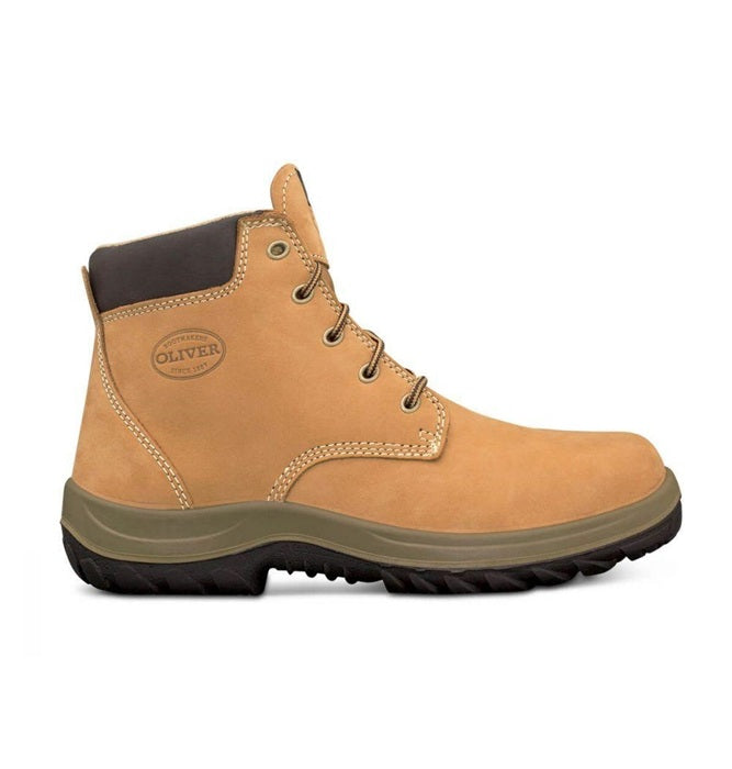 Oliver 34-632 Wheat Lace Up Ankle Safety Boot