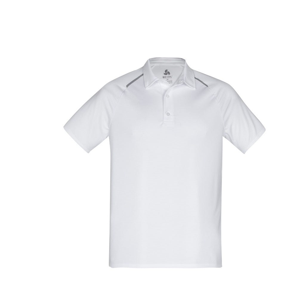 Biz Collection P012MS Academy Men's Contrast Polo