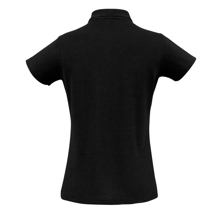 Biz Collection P400LS Crew Ladies Polo Black