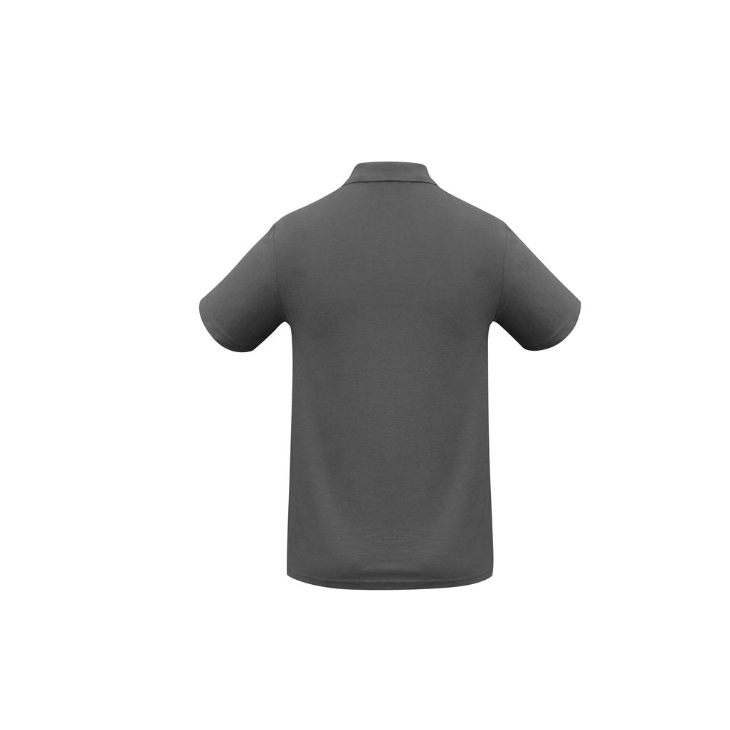 Biz Collection P400KS Crew Kids Polo Charcoal
