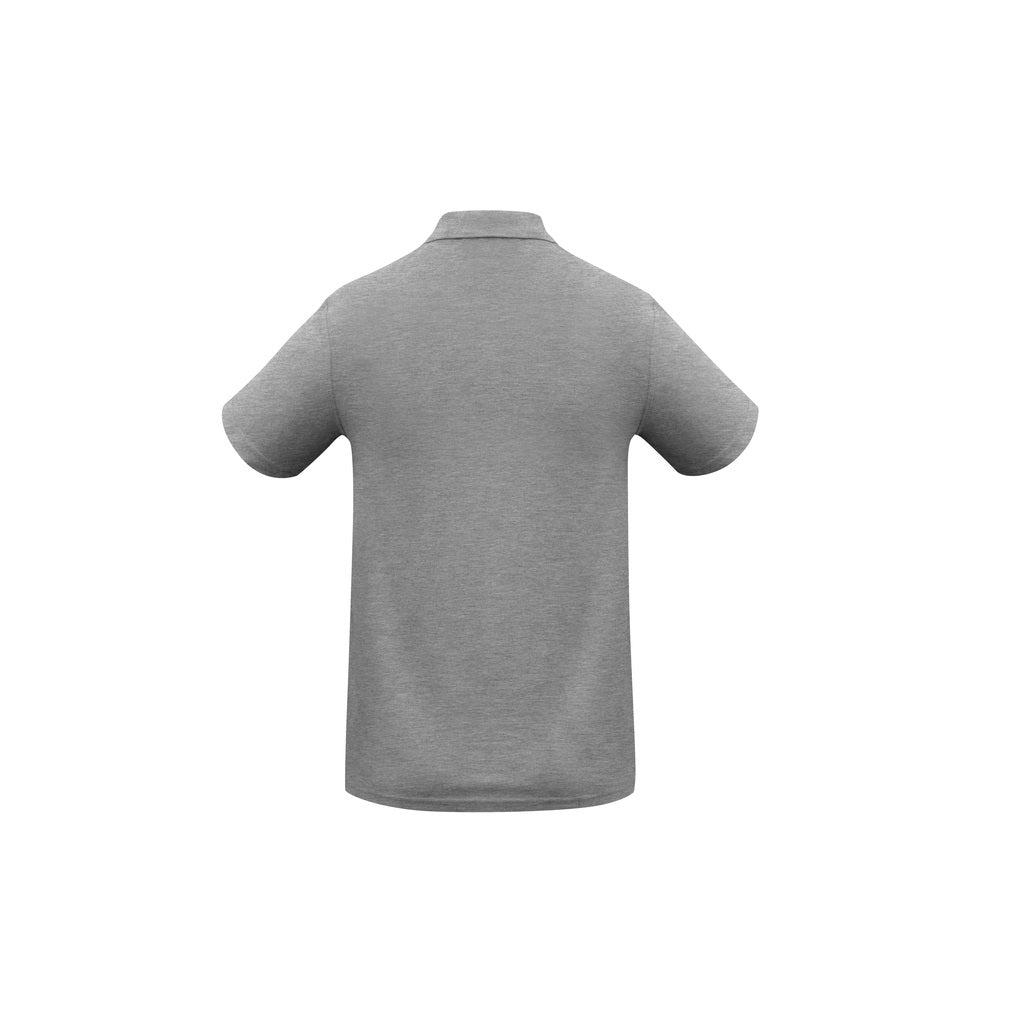 Biz Collection P400KS Crew Kids Polo Grey Marle