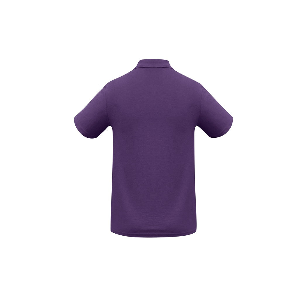 Biz Collection P400KS Crew Kids Polo Purple