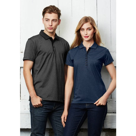 Biz Collection P501MS Mens Shadow Polo