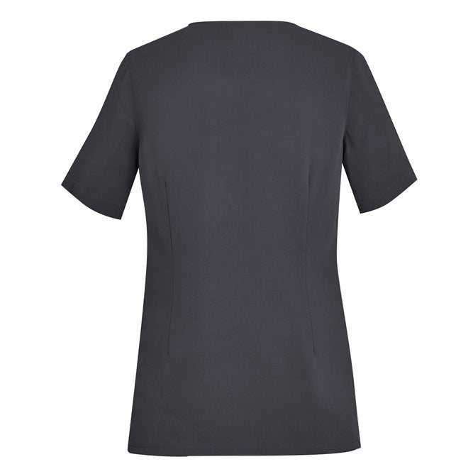 Bizcare CST942LS Womens Avery Round Neck Scrub Top