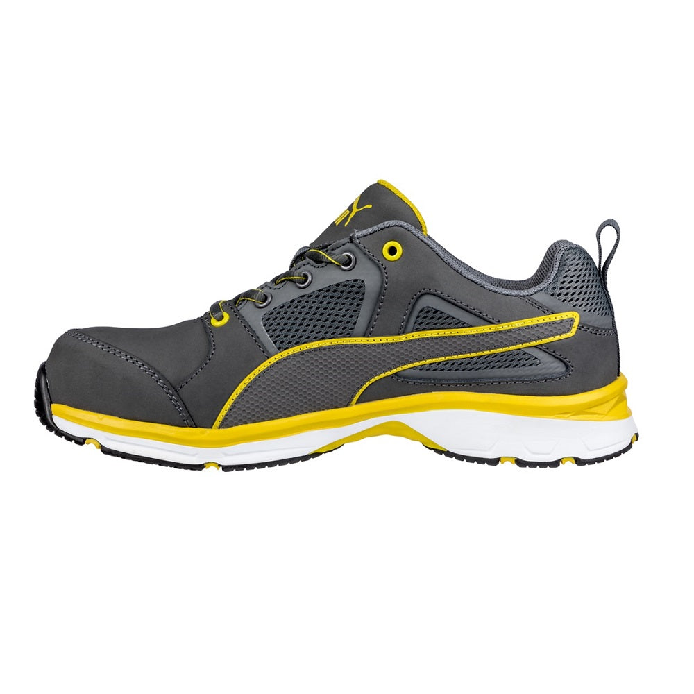 Puma 643807 Pace 2.0 Grey/Yellow Composite Safety Jogger