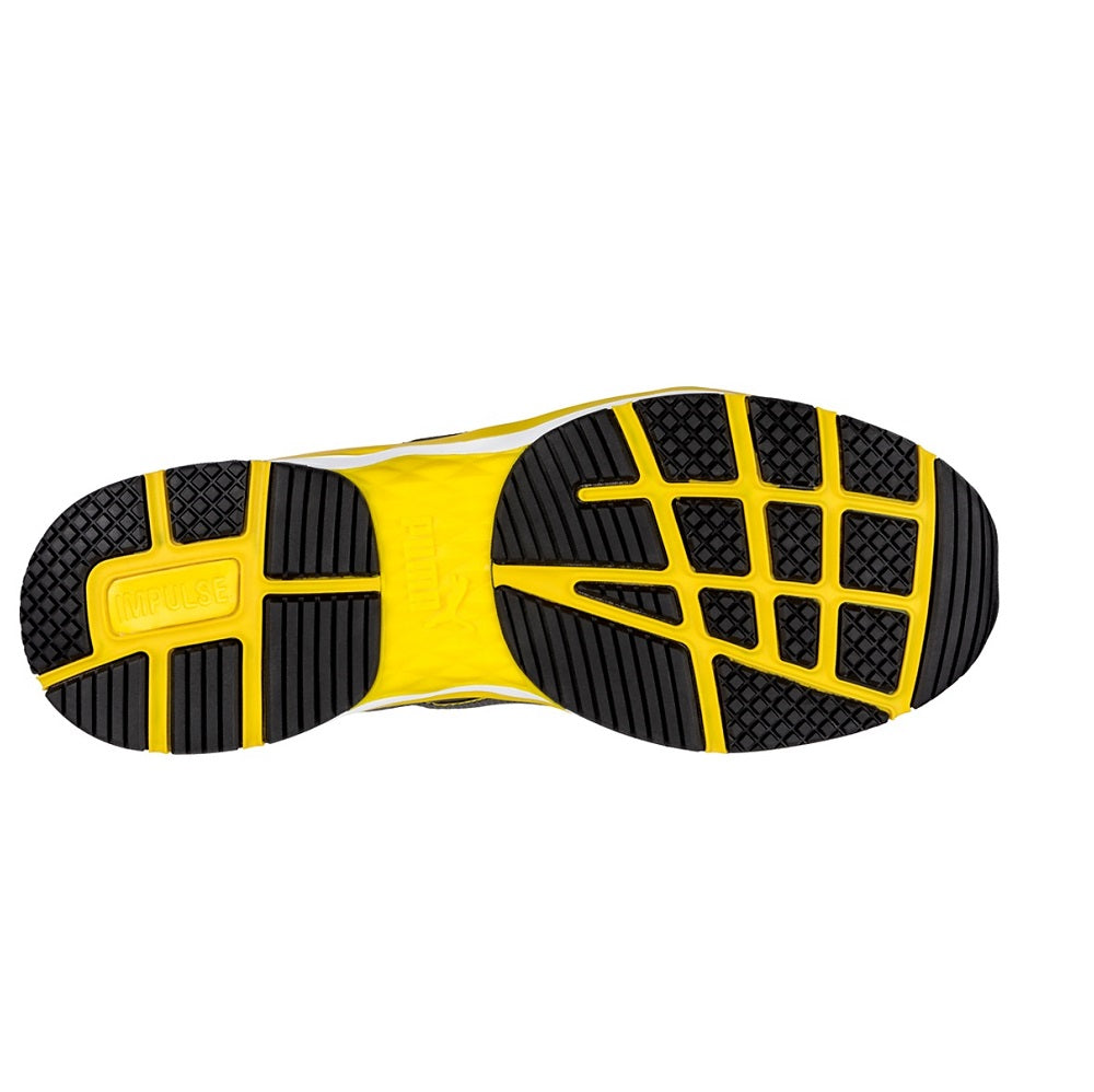 Puma 643807 Pace 2.0 Grey/Yellow Composite Safety Jogger