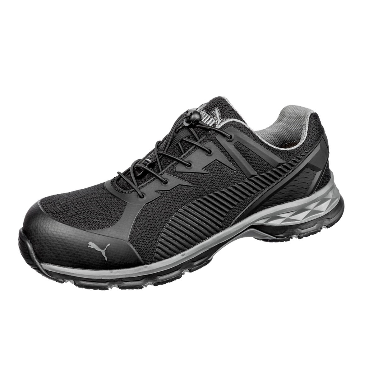 Puma 643837 Relay Black/Grey Composite Safety Jogger