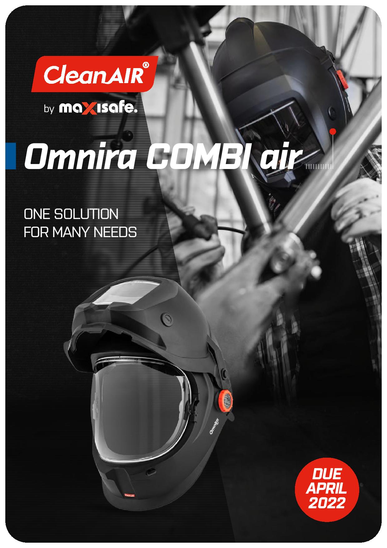 Maxisafe R303100 CleanAIR Omnira Face Shield & AerGO PAPR Kit