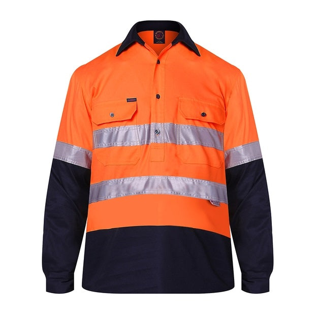 Ritemate RM105CFR Closed Front Long Sleeve 2-Tone 3M Tape