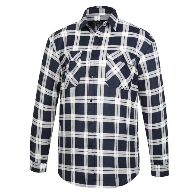 Pilbara RM123SOF Open Front Flannelette Shirt