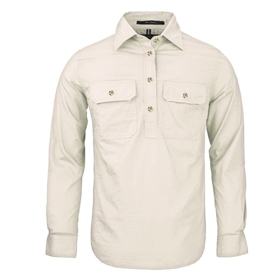 Pilbara RM300CF Womens Closed Front Long Sleeve Shirt