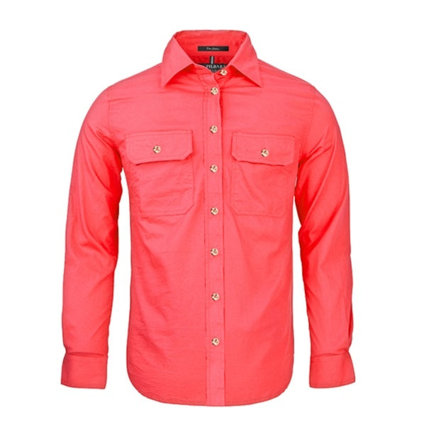Pilbara RM600BT Women's Open Front L/S Shirt