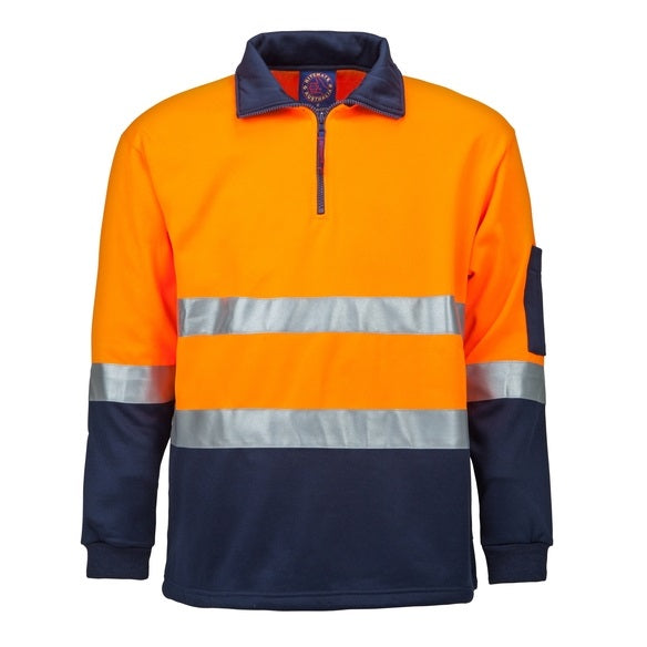 Ritemate RM6012R Half Zip Fleece Pullover with Tape