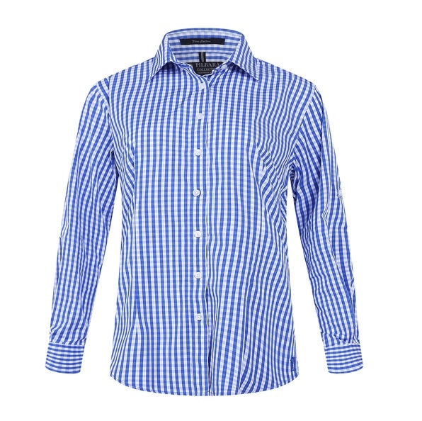 Pilbara RMPC003 Ladies Check Long Sleeve Shirt