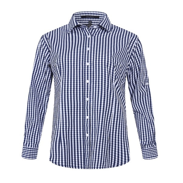 Pilbara RMPC003 Ladies Check Long Sleeve Shirt