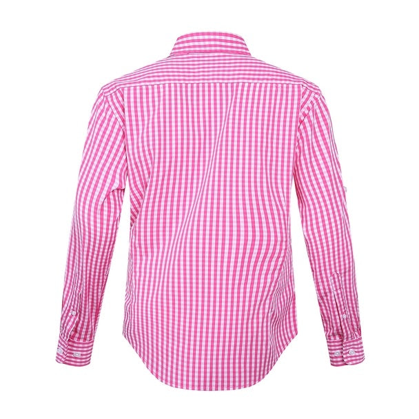Pilbara RMPC003 Ladies Check Long Sleeve Shirt
