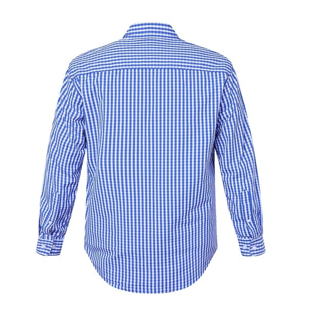 Pilbara RMPC004 Mens Check Long Sleeve Shirt