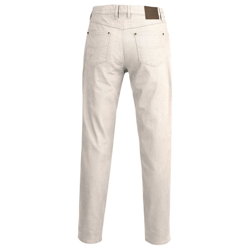 Pilbara RMPC014 Mens Cotton Stretch Jeans Bone